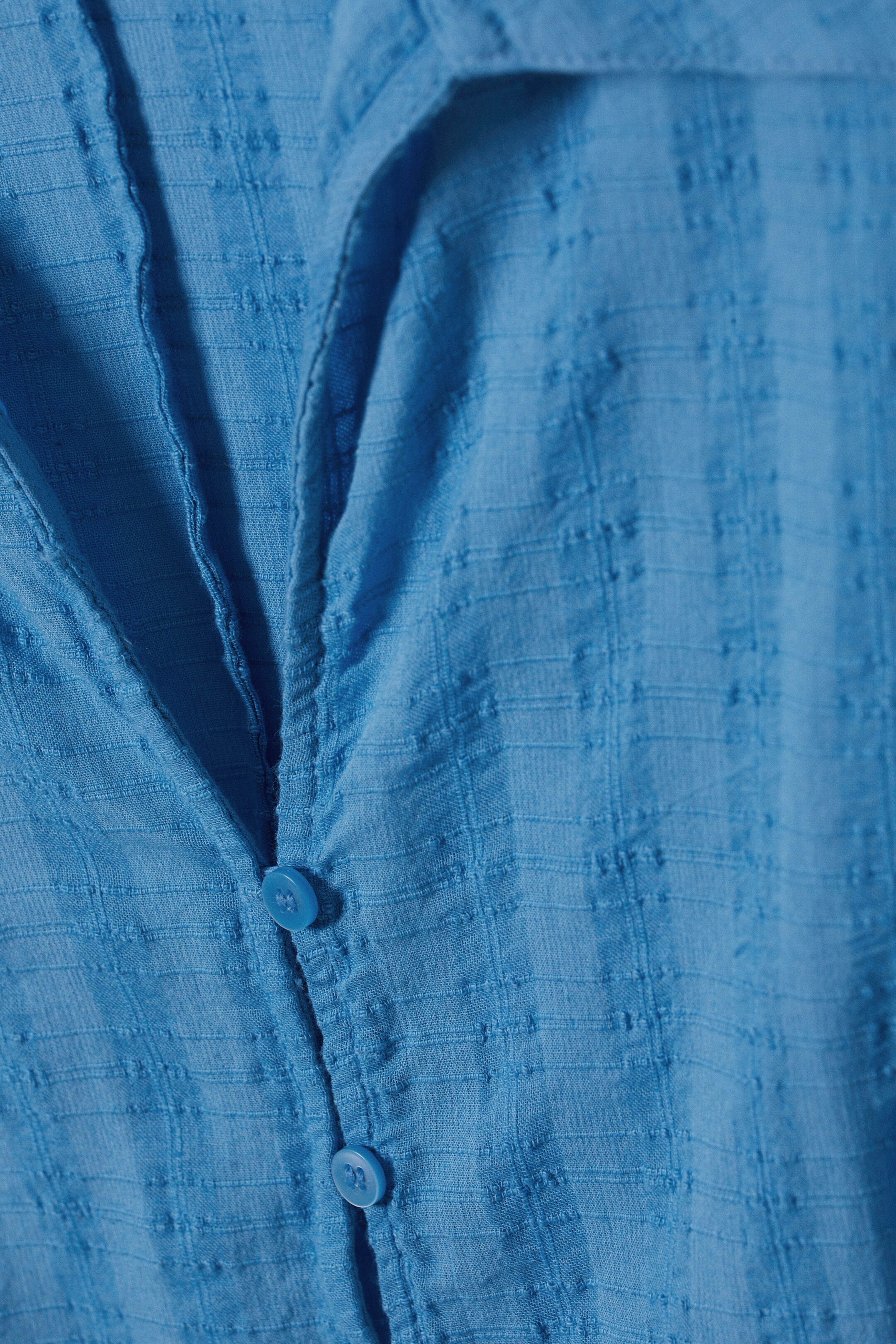 Visualizza immagine più grande: Blusa a coste Slim Fit - Blu - DONNA | H&M IT 6