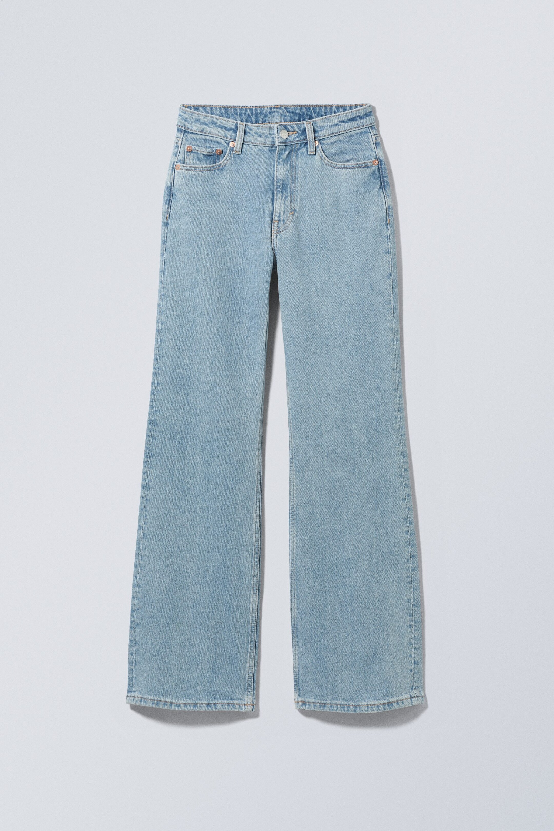 Tiefblau - Ausgestellte Jeans Glow - 1