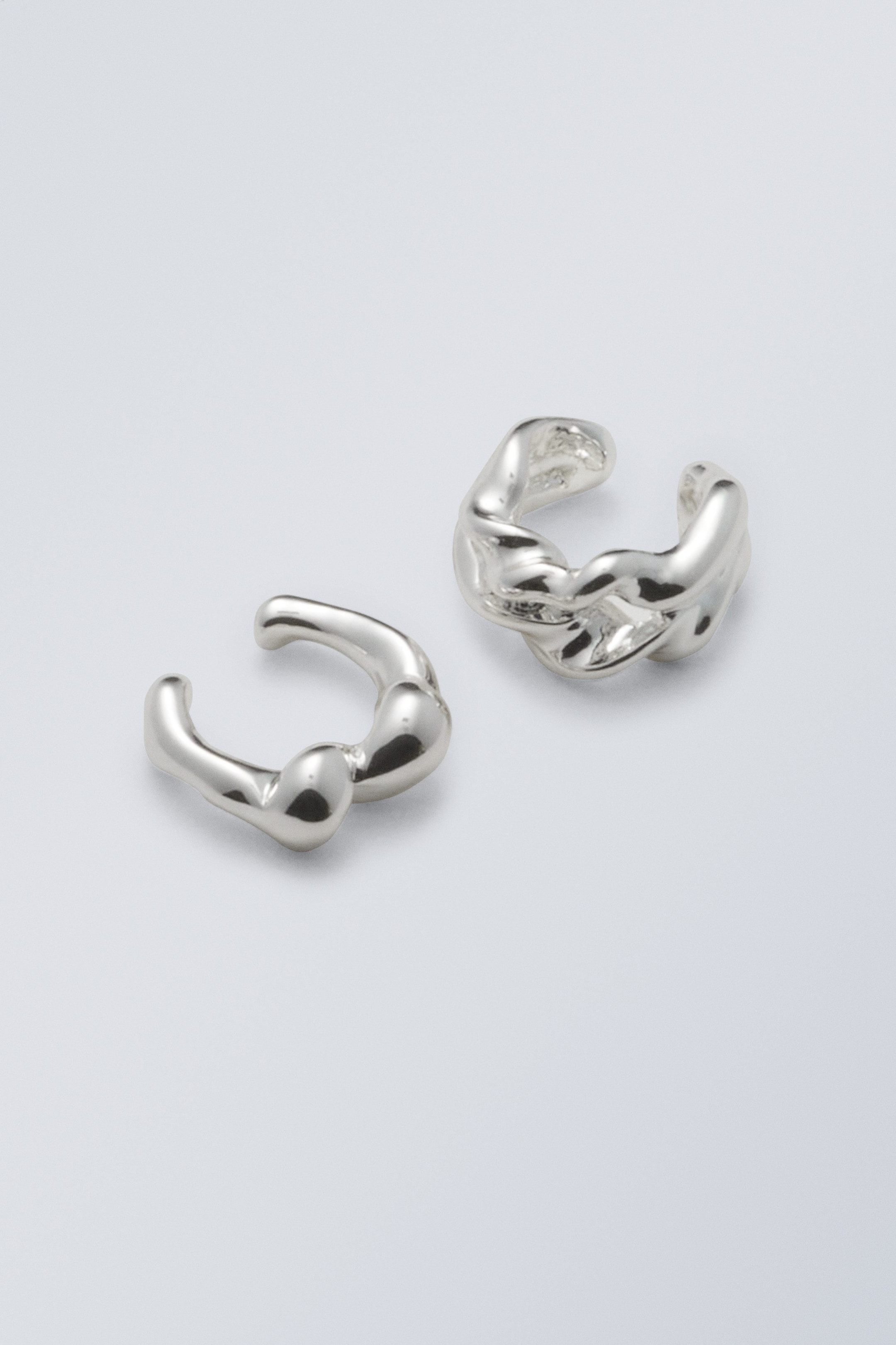 Shiny Metal - Nicole Ear Cuffs - 0