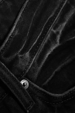 Empire Black - Black - Ample Low Rise Loose Wide Jeans - 1