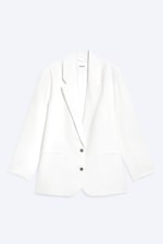 Off-white - Single-Breasted Oversized Checked Blazer - 5