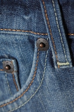 Board Blue - Medium Blue - Arrow Low Rise Regular Straight Leg Jeans - 6