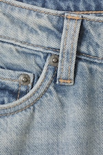 Brick Blue - Light Blue - Nova Low Rise Slim Bootcut Leg Jeans - 6