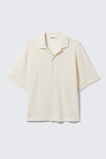 Off-white - Textured Short-Sleeved Resort Shirt - 0