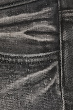 Noir Moon - Gris - Mini-short denim taille basse Booty Bei - 2