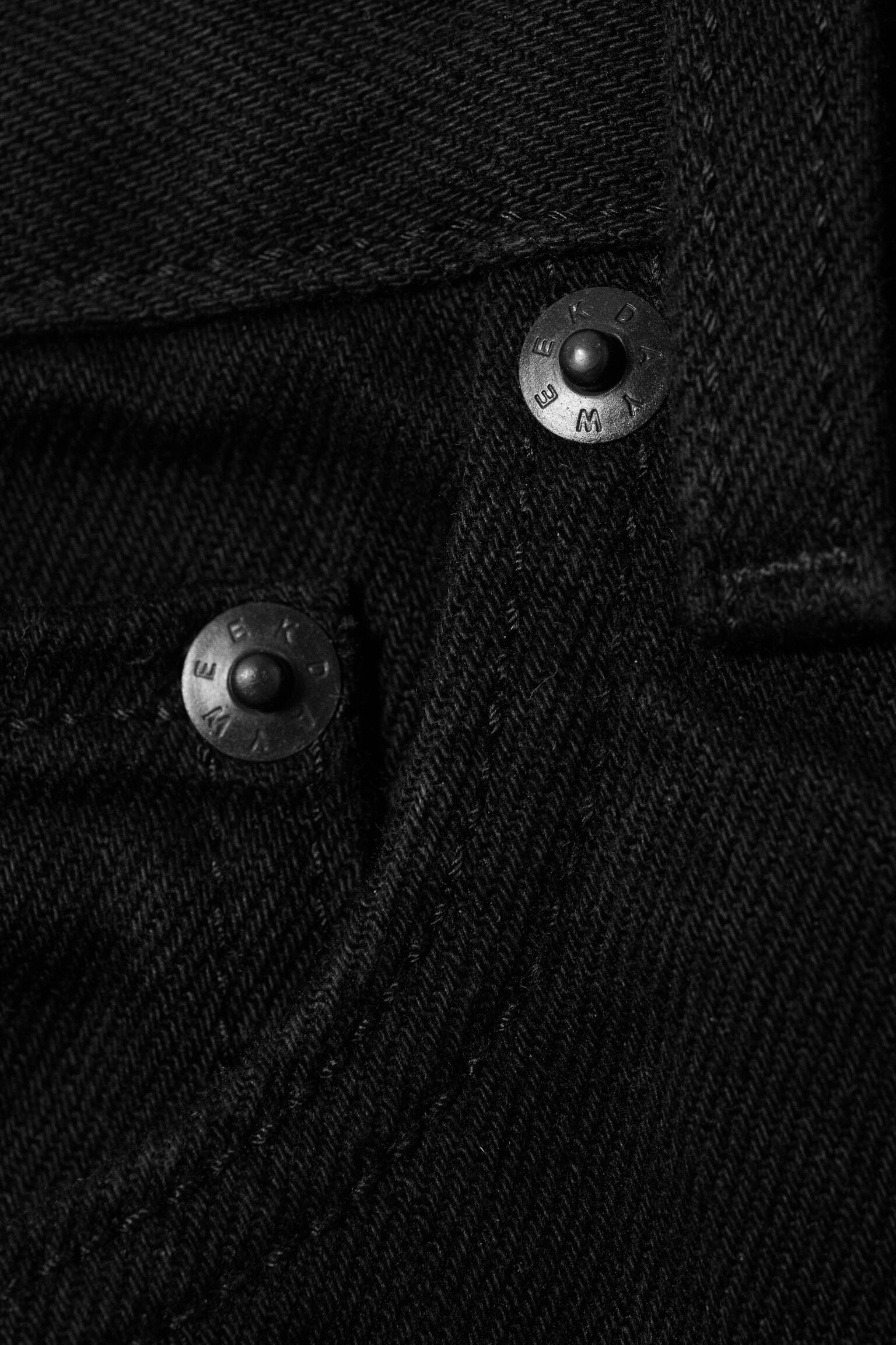 Meteor Low Rise Relaxed Straight Leg Jeans - Black Rinse - Schwarz/Kimberley Blue - Mittelblau - 4