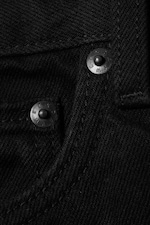 Black Rinse - Schwarz - Meteor Low Rise Relaxed Straight Leg Jeans - 6