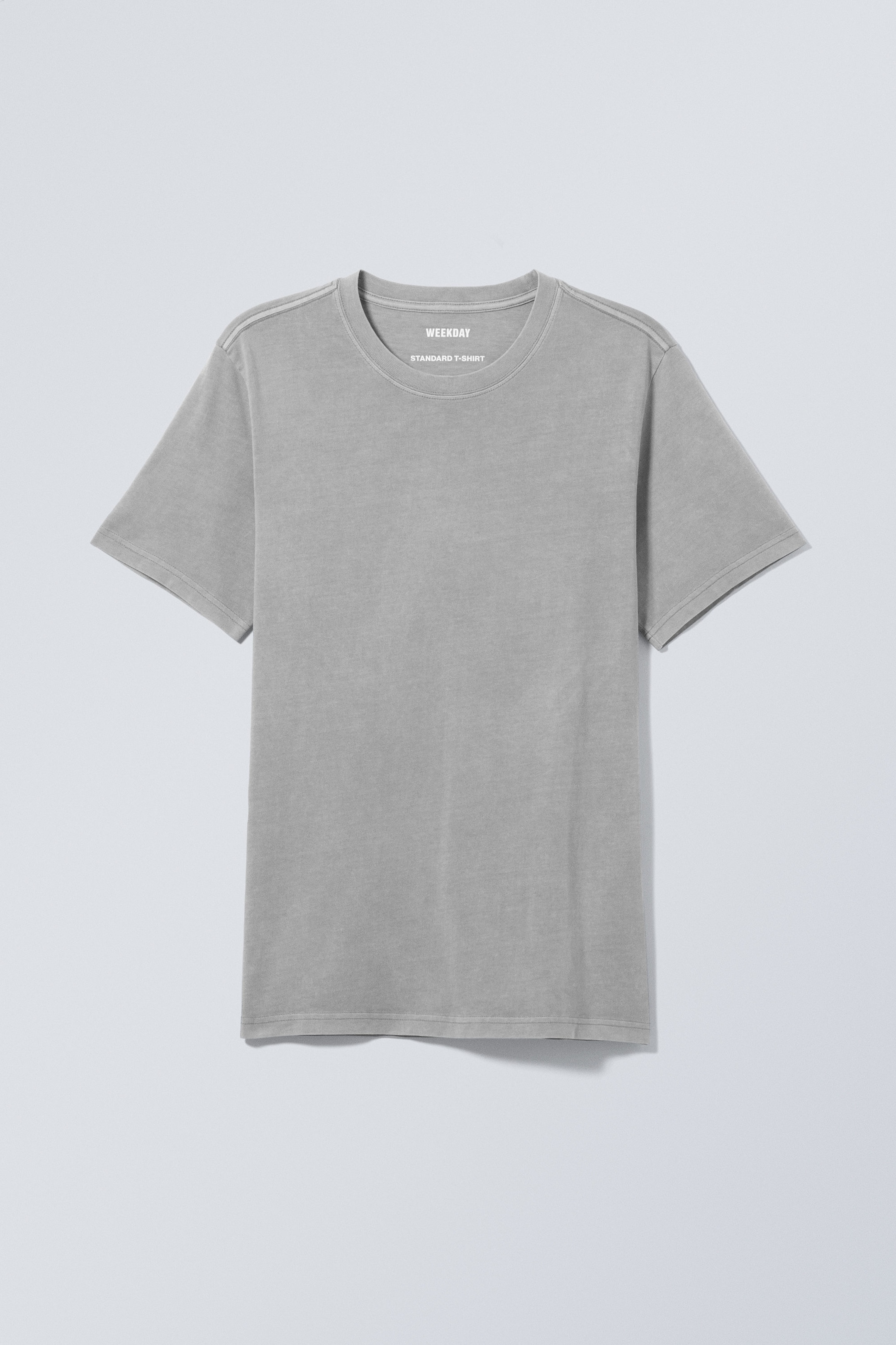 Washed Grey - Standard Midweight T-shirt - 0