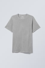 Washed Grey - Standard Midweight T-shirt - 0