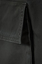 Dark Khaki - Low Rise Wide Leg Cargo Trousers - 2