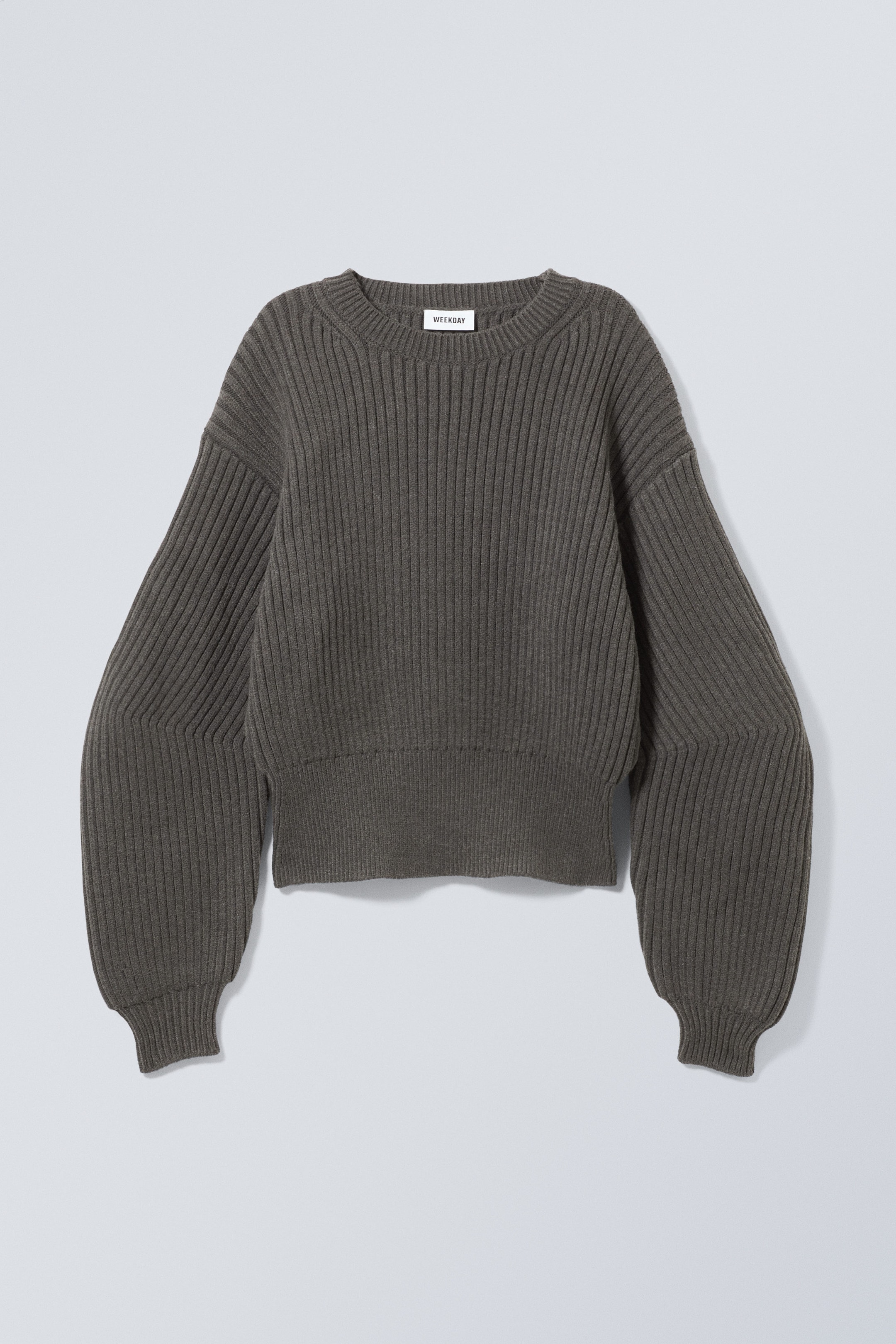 Dark Mole - Dion Sculptural Sweater - 0