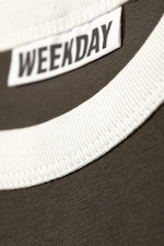 Dark Grey - Stars - Graphic T-shirt - 1