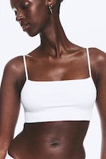 White - Cat Soft Bralette - 1