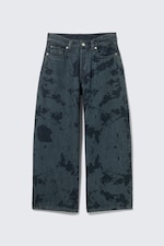 Aegean tie dye - Peggy Low Rise Loose Baggy Leg Jeans - 5