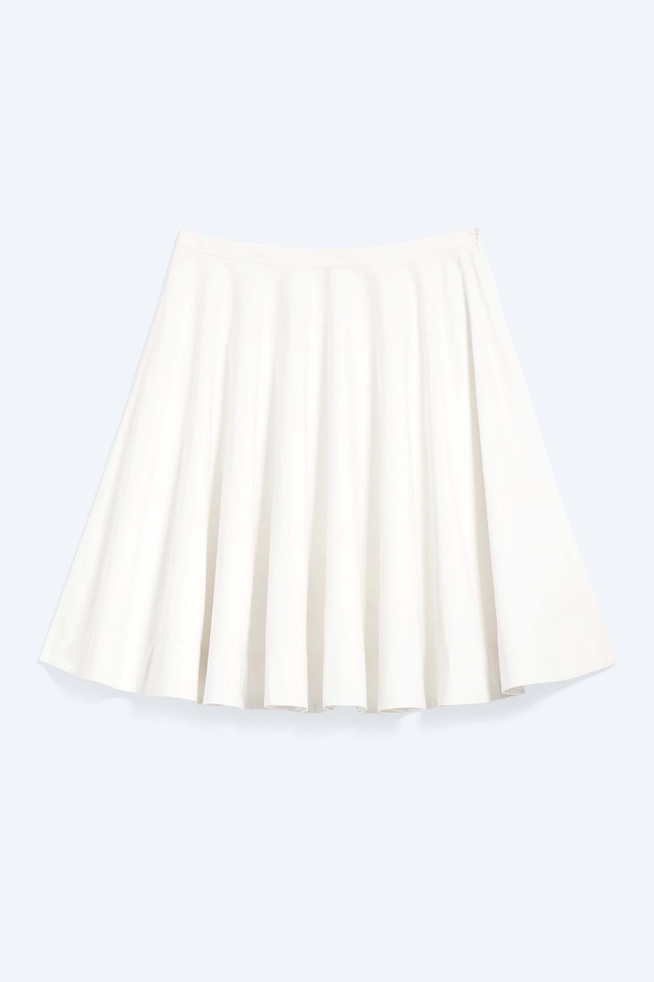 Dusty White - Cotton Circle Skirt - 4