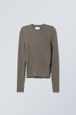 Dark Mole - Rora Rib Sweater - 0