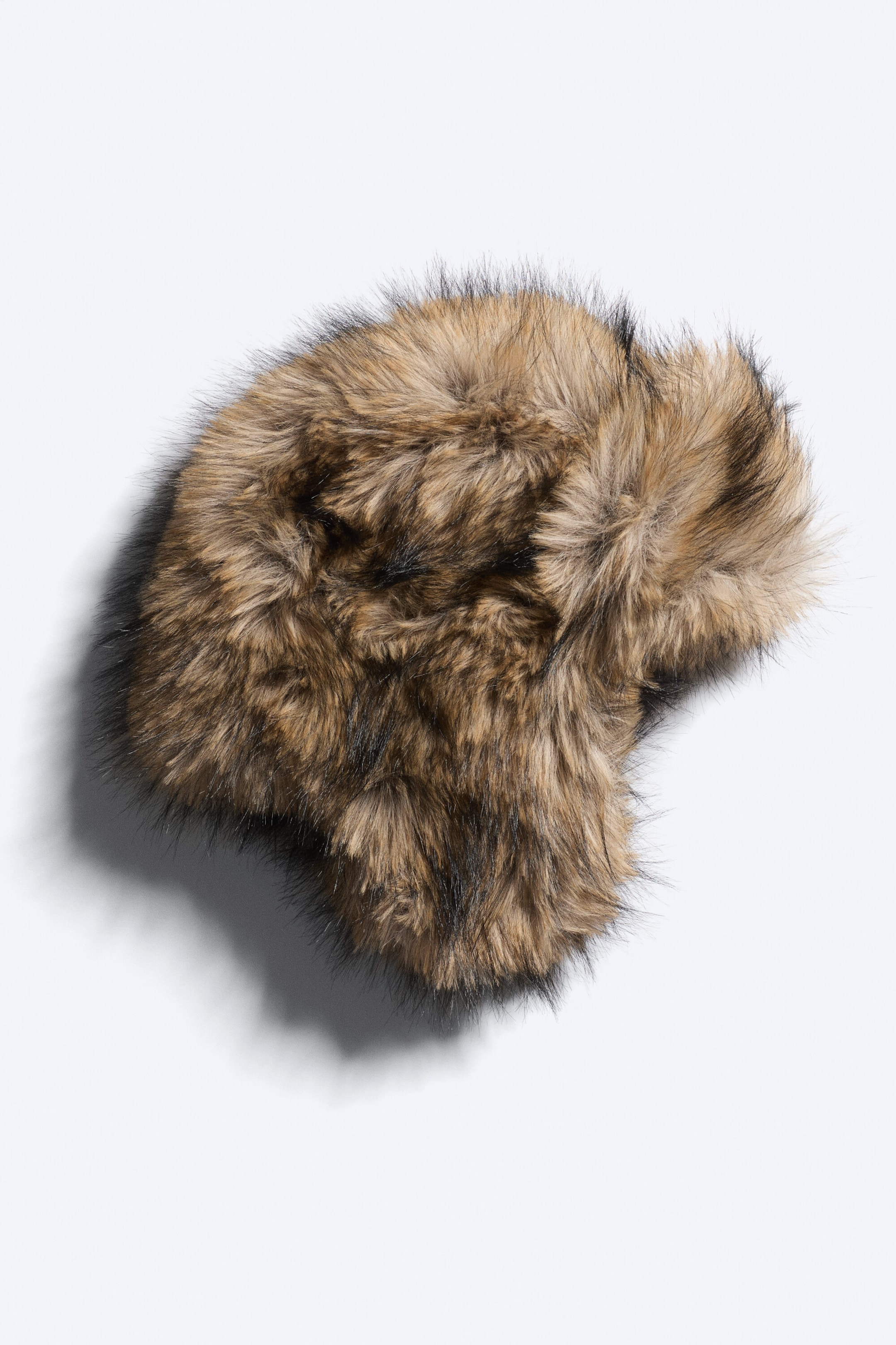 Dark Mole - Faux Fur Trapper Hat - 2