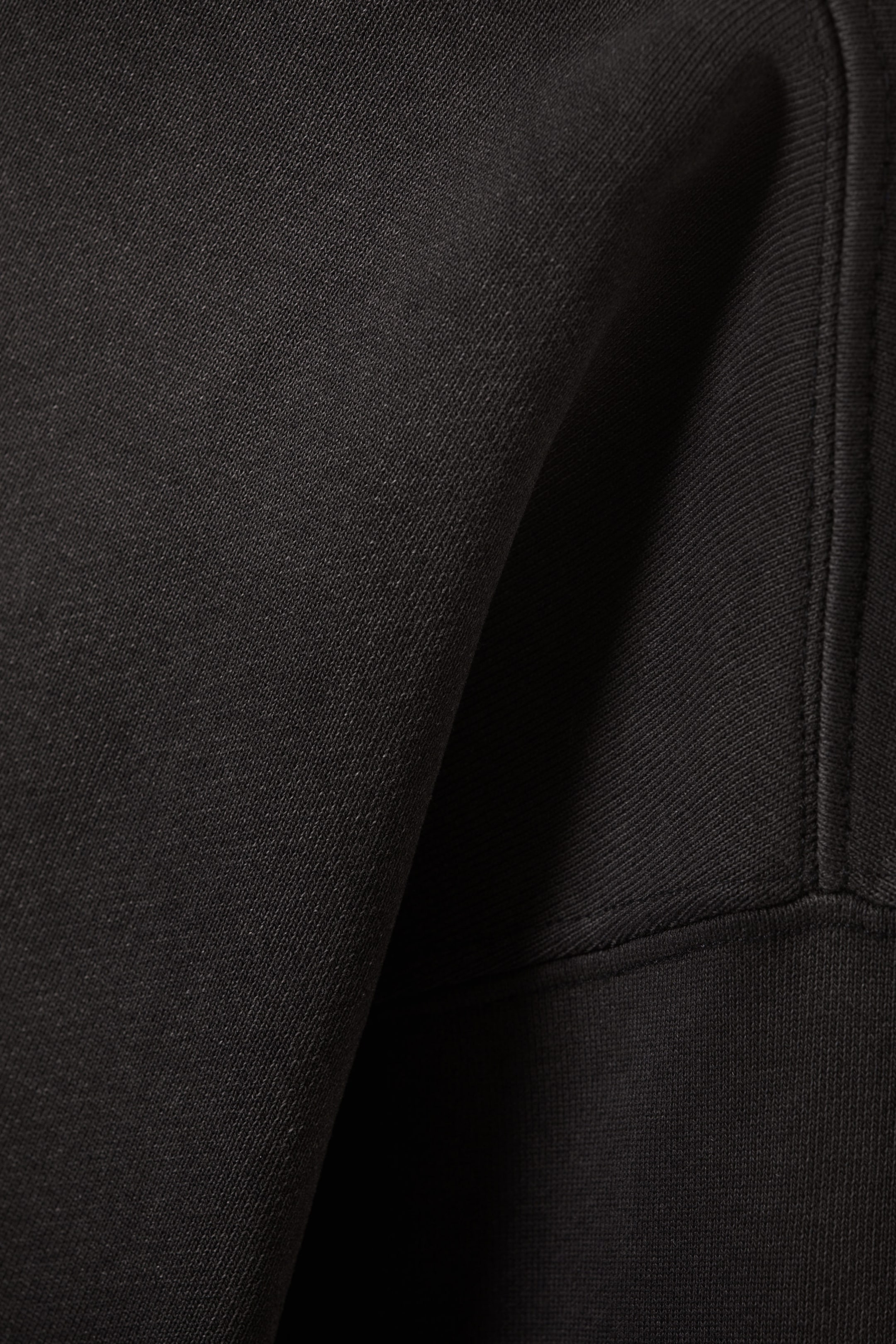 Verblasstes Schwarz - Boxy Sweatshirt im Used-Look - 4