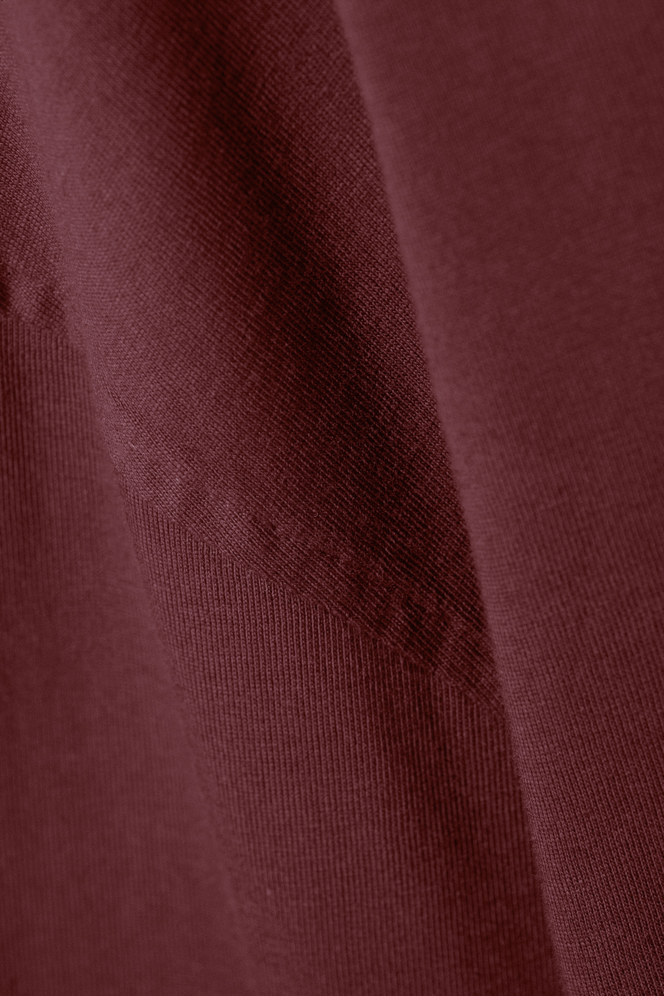 Visualizza immagine più grande: T-shirt oversize a maniche lunghe - Bordeaux - DONNA | H&M IT 5