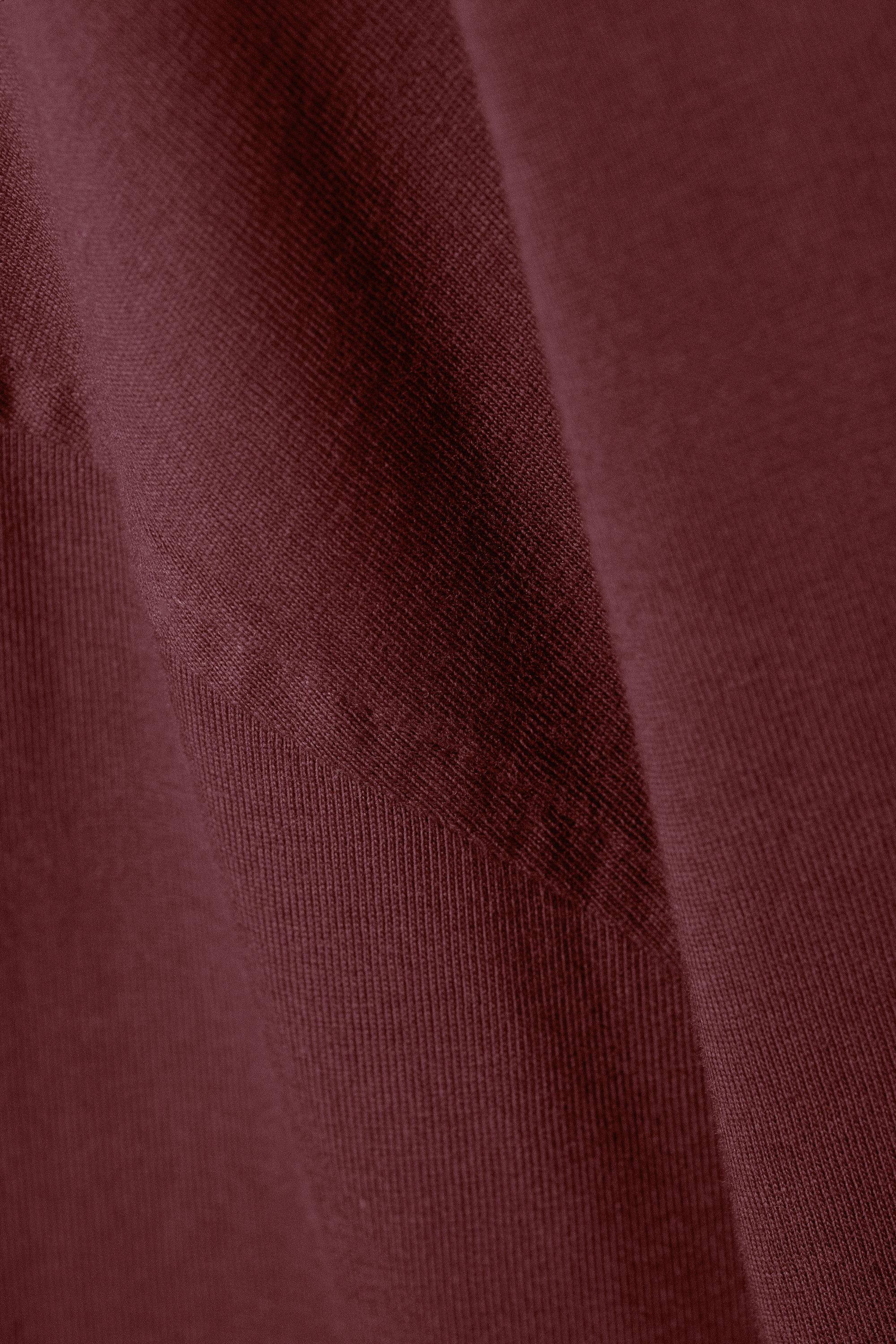 Bordeaux - T-shirt à manches longues oversize - 4