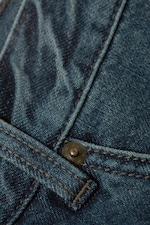Lake Blue - Middelblauw - Mercury Mid Rise Relaxed Bootcut Jeans - 1