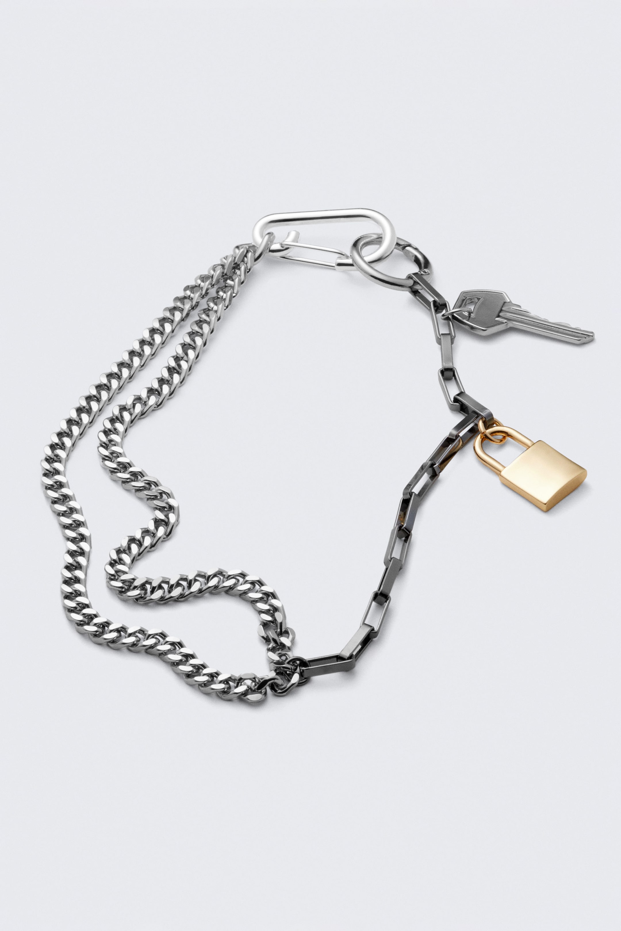 Metall - Hosenkette mit Anhängern - 2