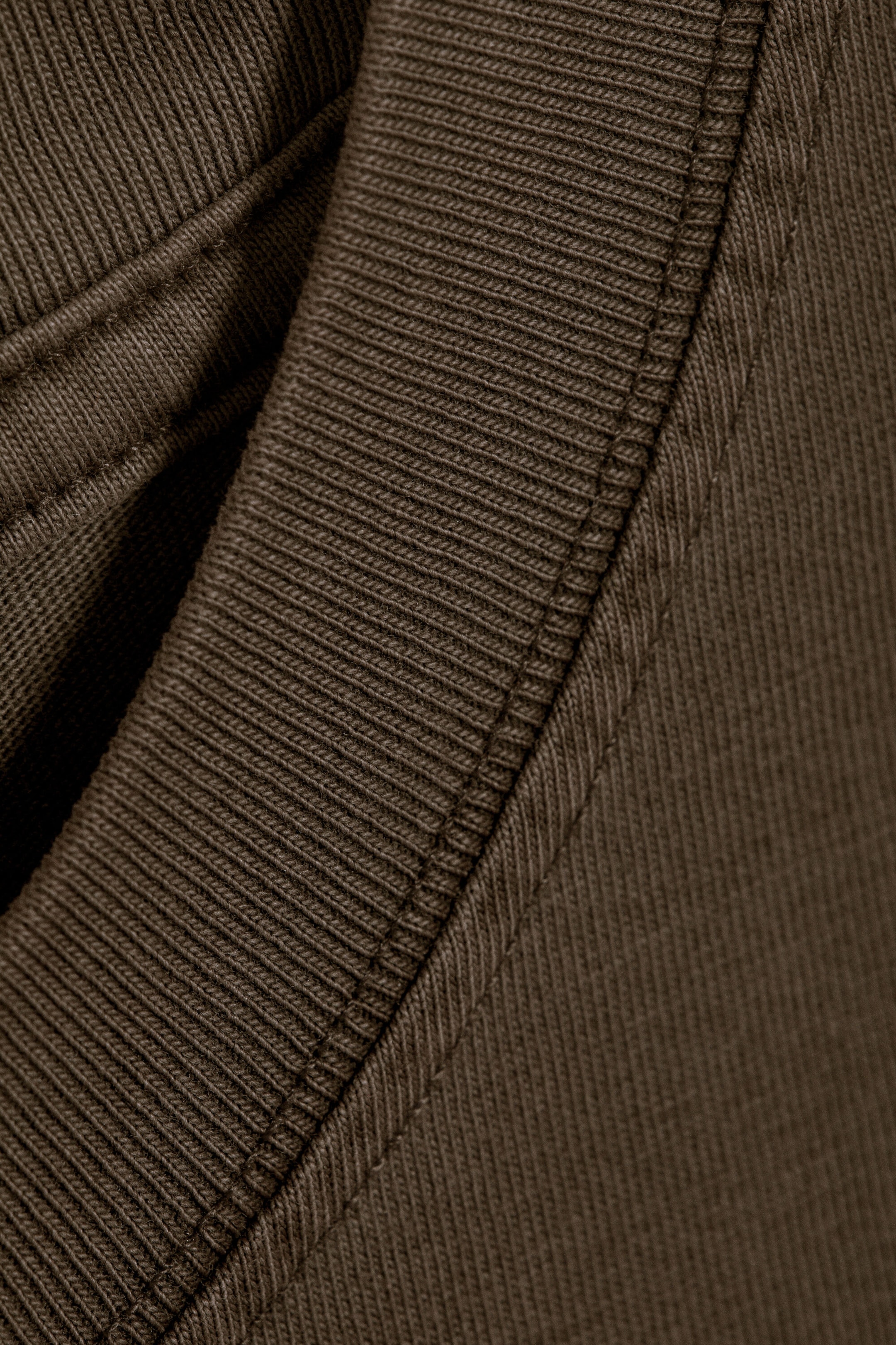 Washed Dark Brown - Oversized Boxy T-Shirt - 7