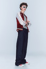 Blue Rinse - Dark Blue - Boo Bootleg Low Rise Regular Bootcut Jeans - 3