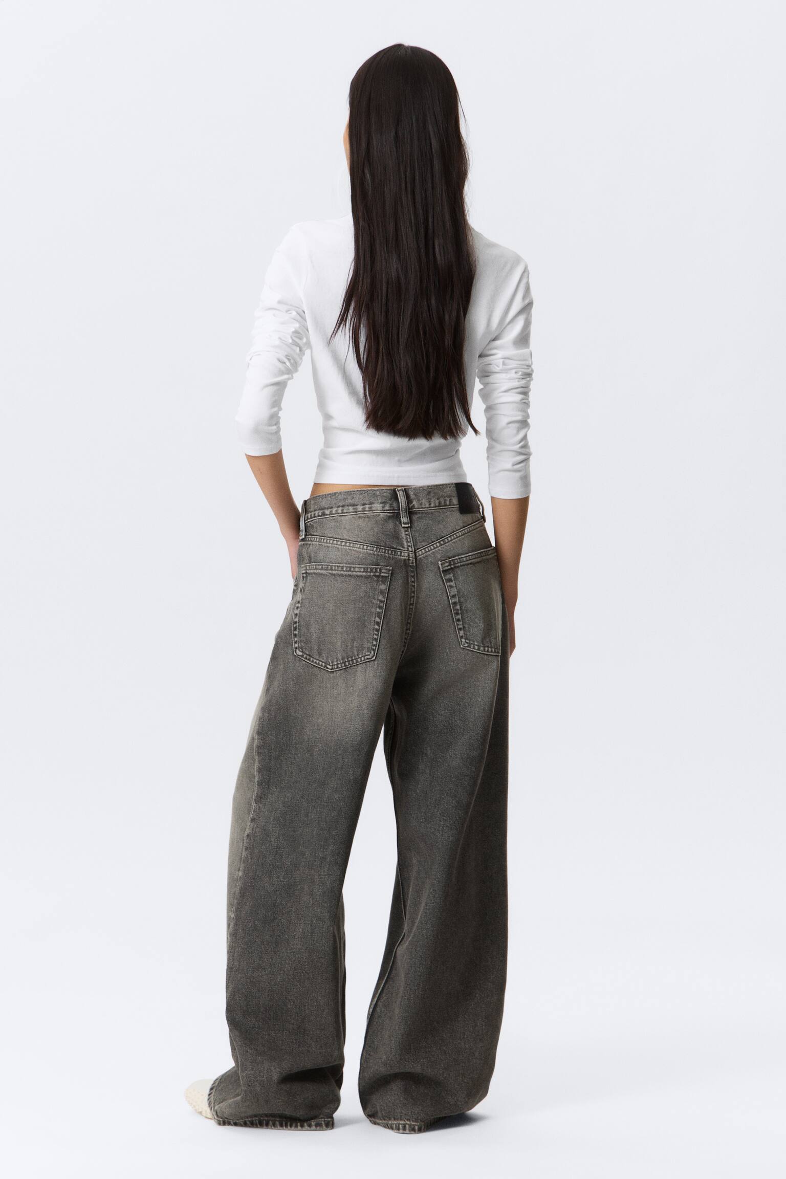 Jean large ample unisexe Solar - Redondo Black - Washed Black/Blue Horses - Bleu moyen/Blue Rinse – Bleu foncé - 3