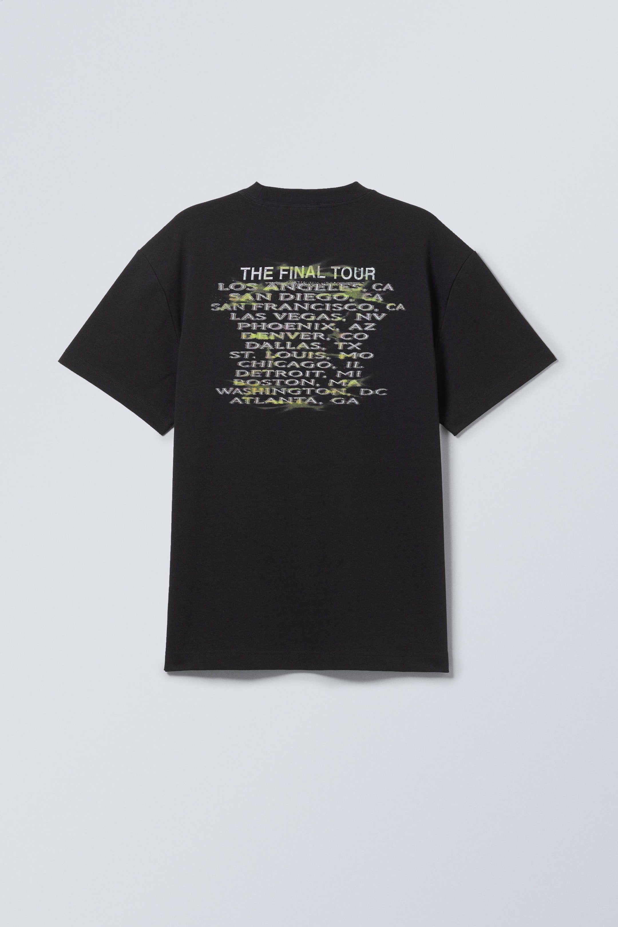 Final Tour - Oversized Graphic Printed T-shirt - 1