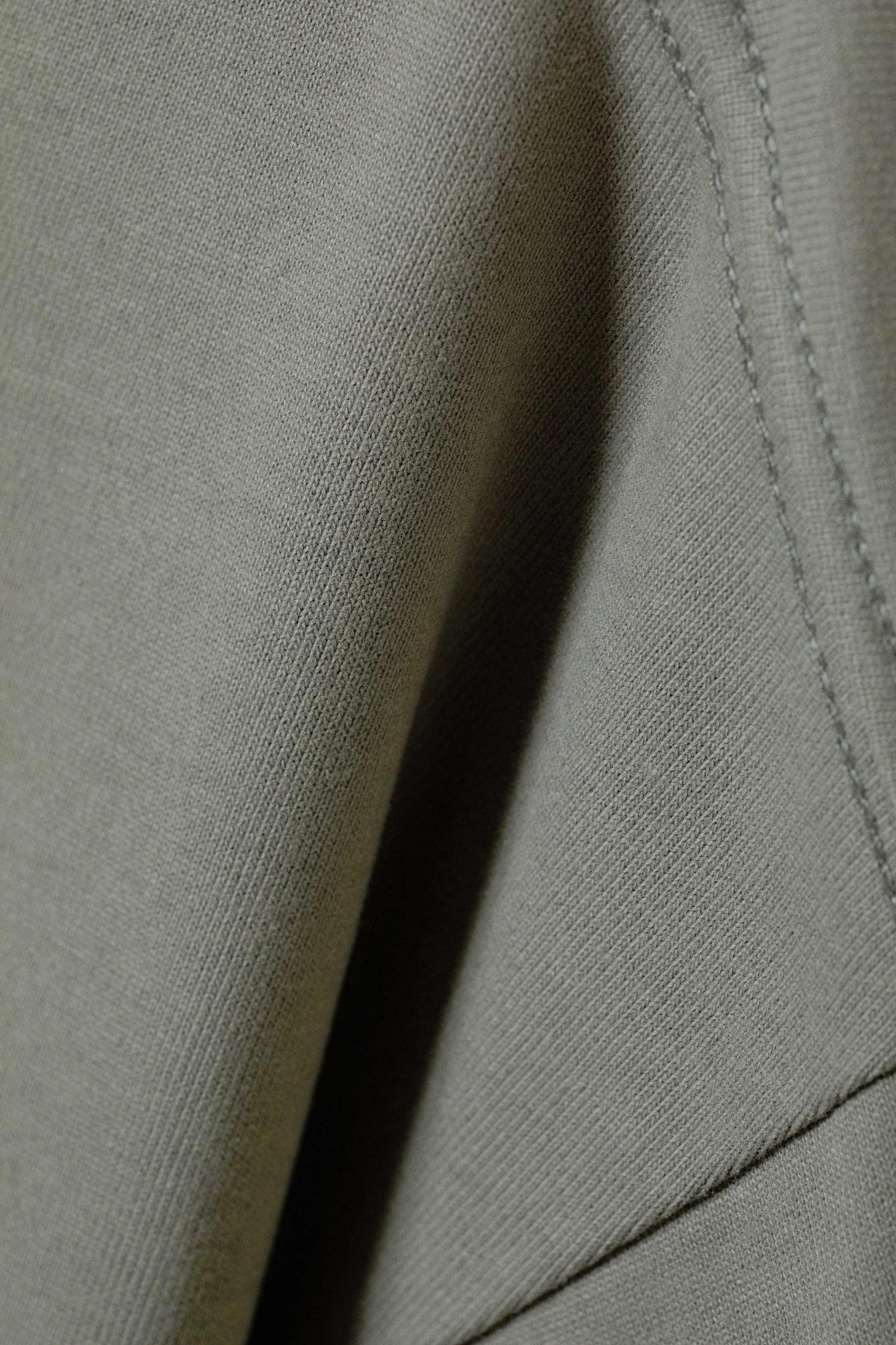 Dimgrå - Lös Boxig T-shirt - 1