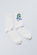 Ozzy Octopus - Bedruckte Sportsocken - 0