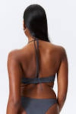 Dunkelblau - Neckholder Bikini-Oberteil - 3