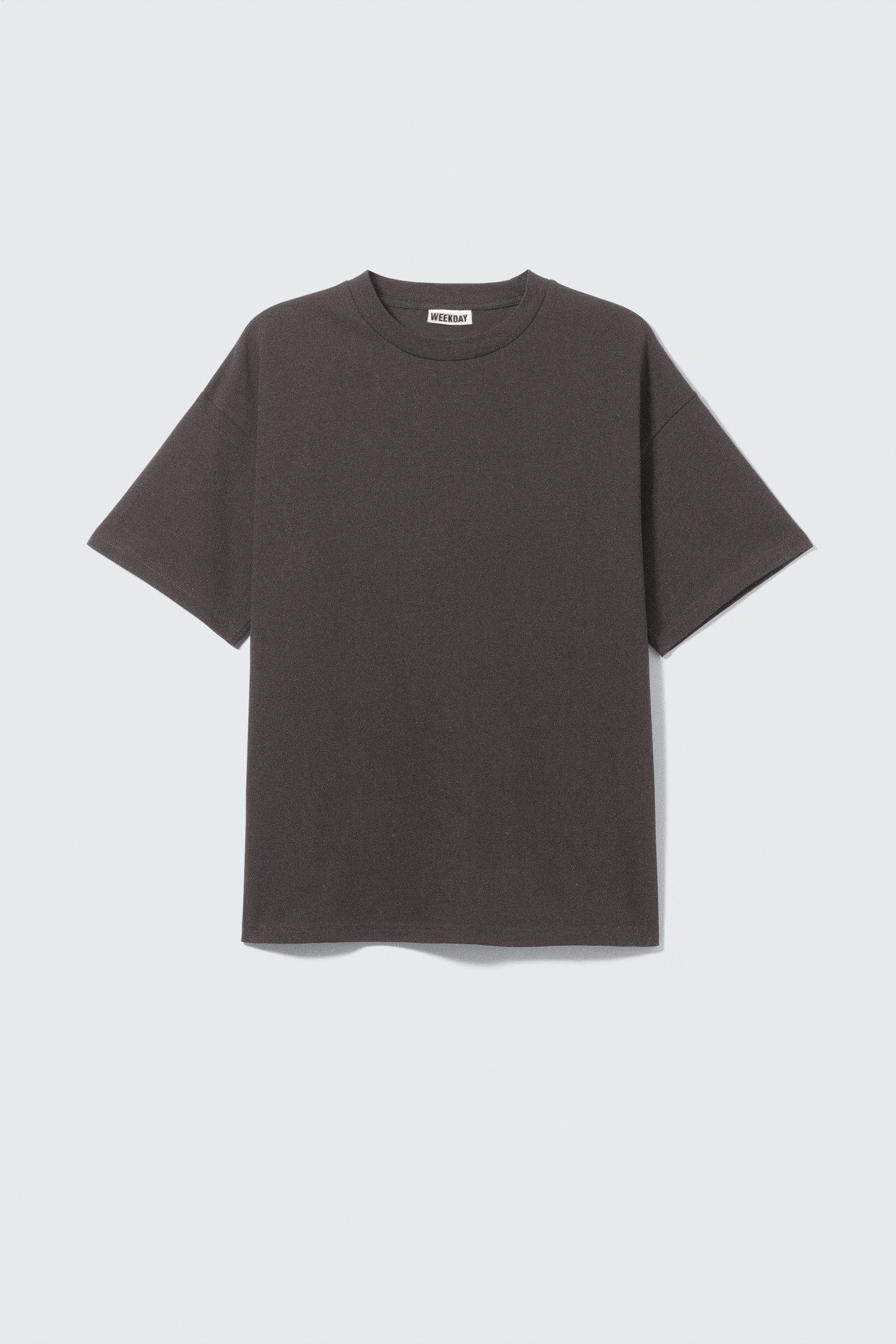 Zobacz większy obraz: Great Boxy T-shirt wagi ciężkiej - Ciemnoszary - ON | H&M PL 4