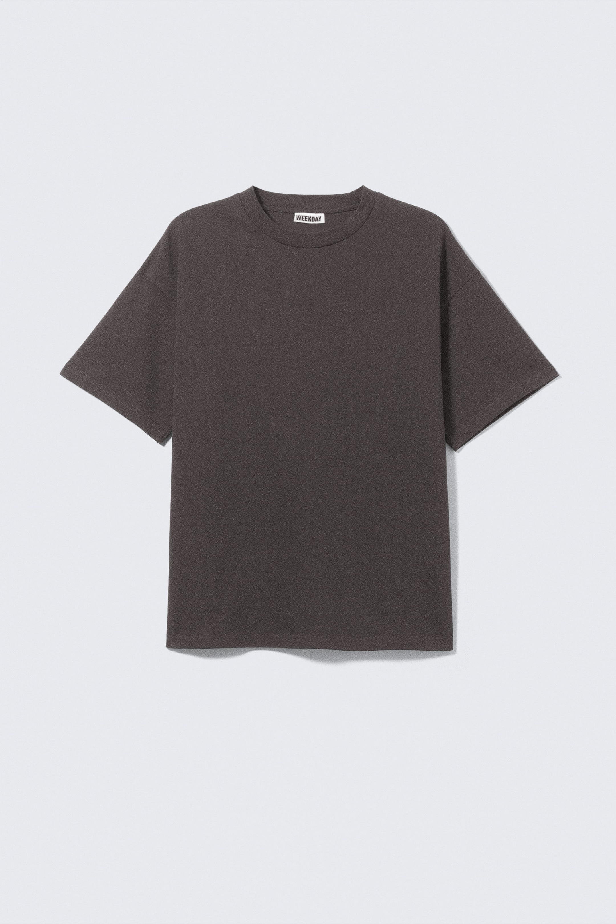 Donkergrijs - Recht T-shirt - 3