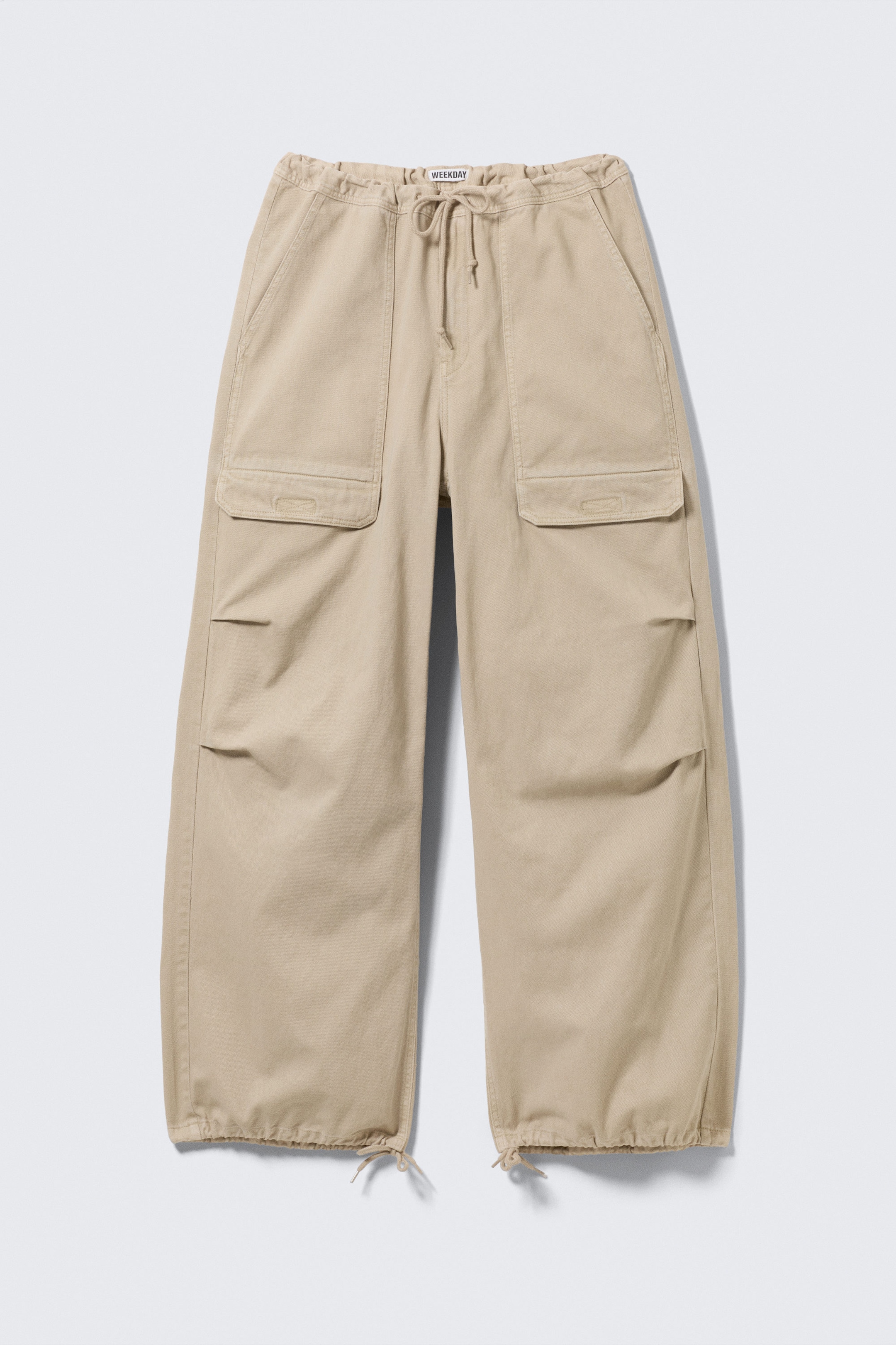 Lichtbeige - RAEL KADE PARACHUTE BROEK - 4