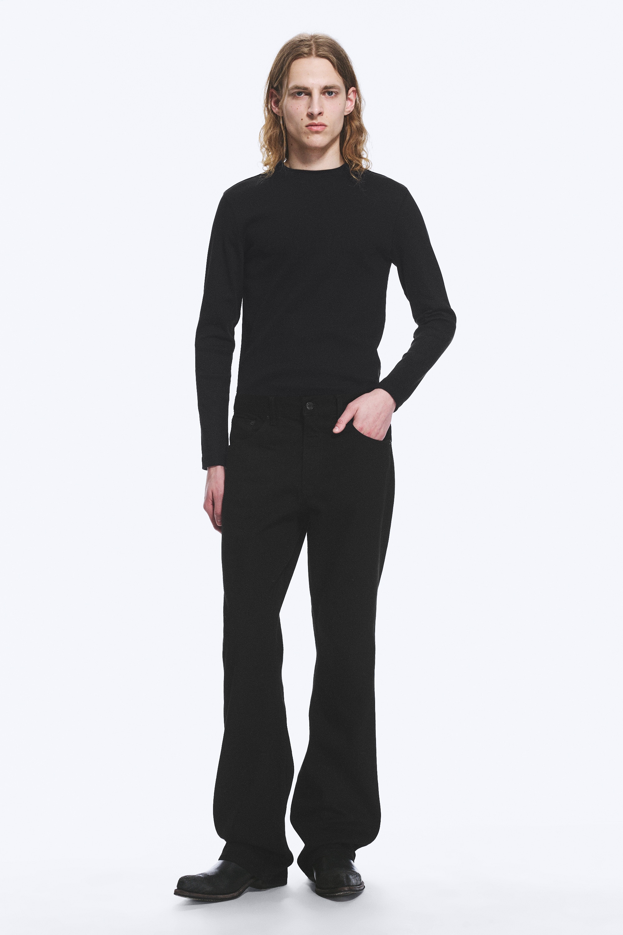 Vaqueros de tiro medio y pernera bootcut holgada Mercury - Negro lavado - Negro/Ghost Blue - Light Blue/Blue Rinse- Azul oscuro/Deep Sea Blue - Dark Blue/Negro lavado - Negro