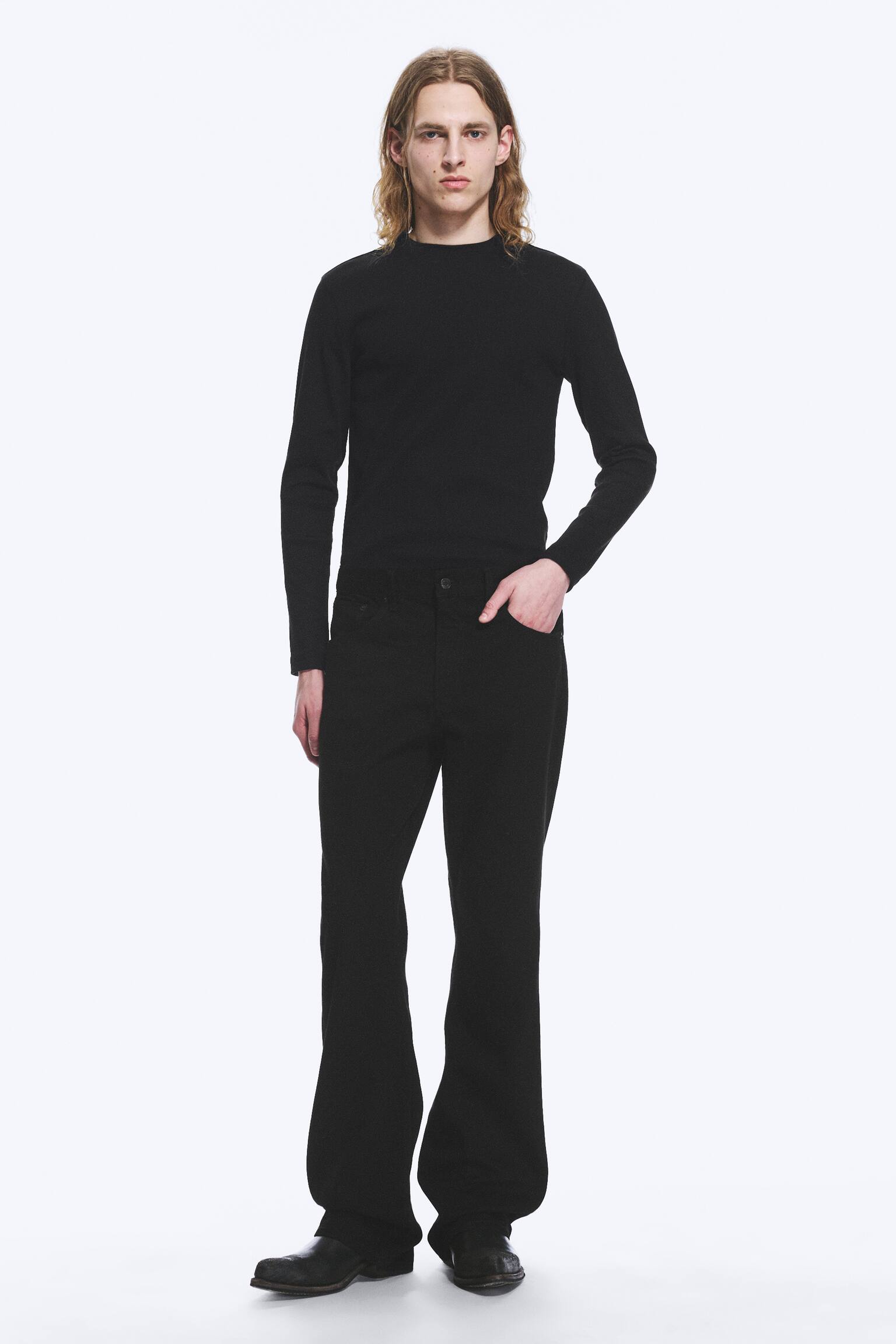 Mercury Mid Waist Relaxed Bootcut Leg Jeans - Black Rinse - Schwarz/Blue Rinse - Dunkelblau/Port Blue - Hellblau/Deep Ocean Blue - Dunkelblau/Black Rinse - Schwarz - 1