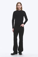 Black Rinse - Black - Mercury Mid Rise Relaxed Bootcut Leg Jeans - 0