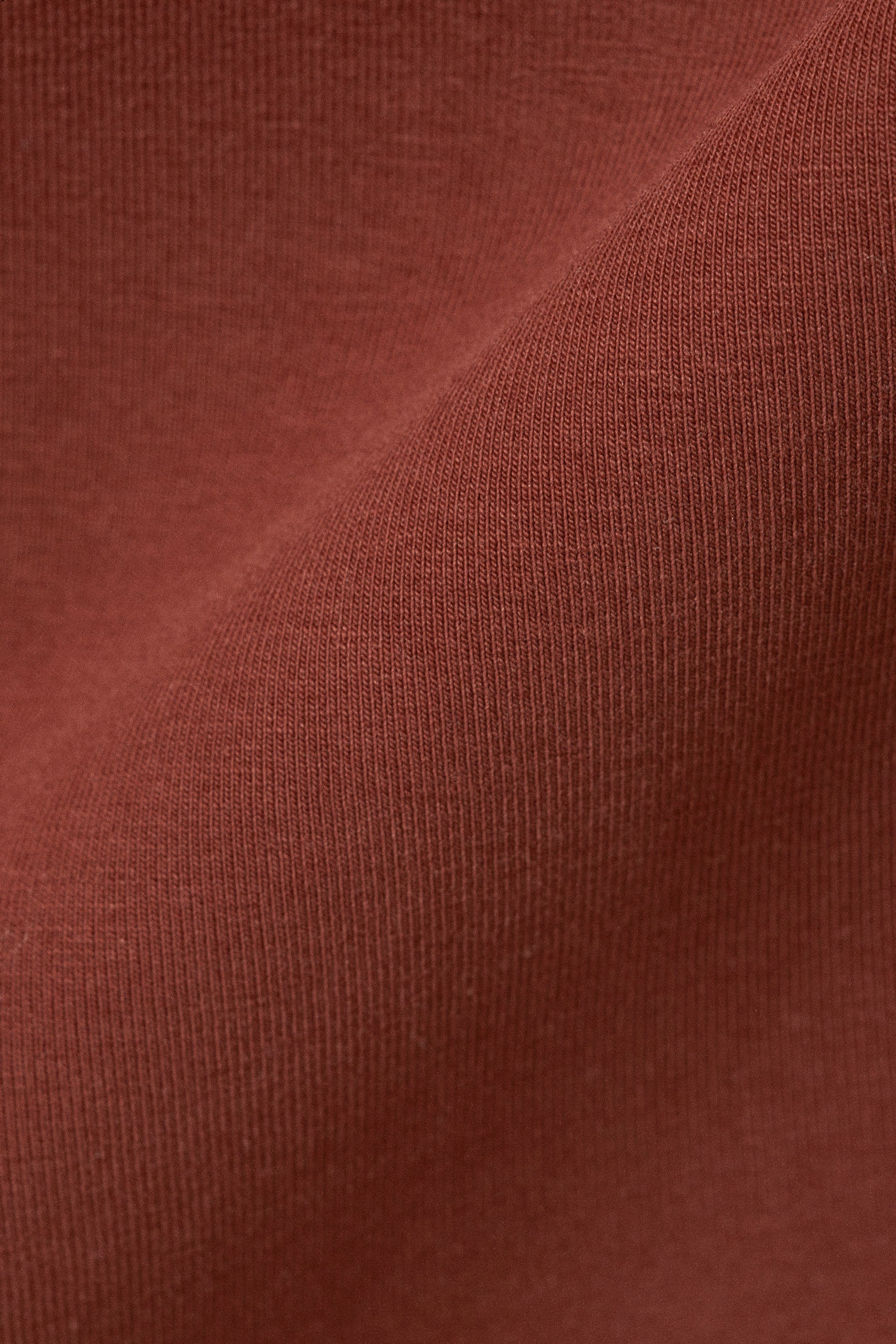 Rostbraun - Figurbetontes Tanktop mit eckigem Ausschnitt - 4