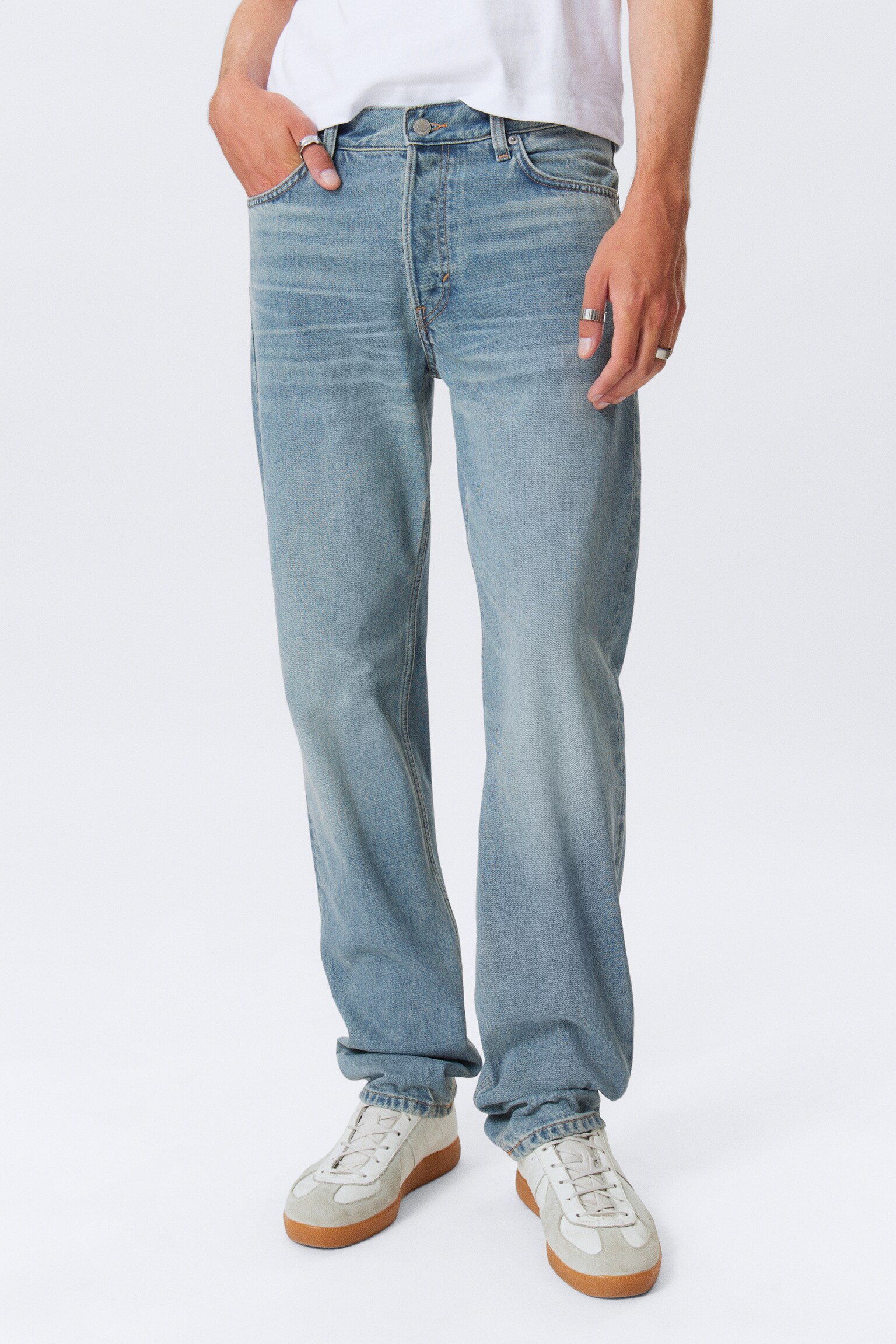 Dżinsy Klean Regular Straight Leg - Siedemnaście Blue/Deep Sea Blue - Ciemnoniebieski/Tuned Black - Black - 3