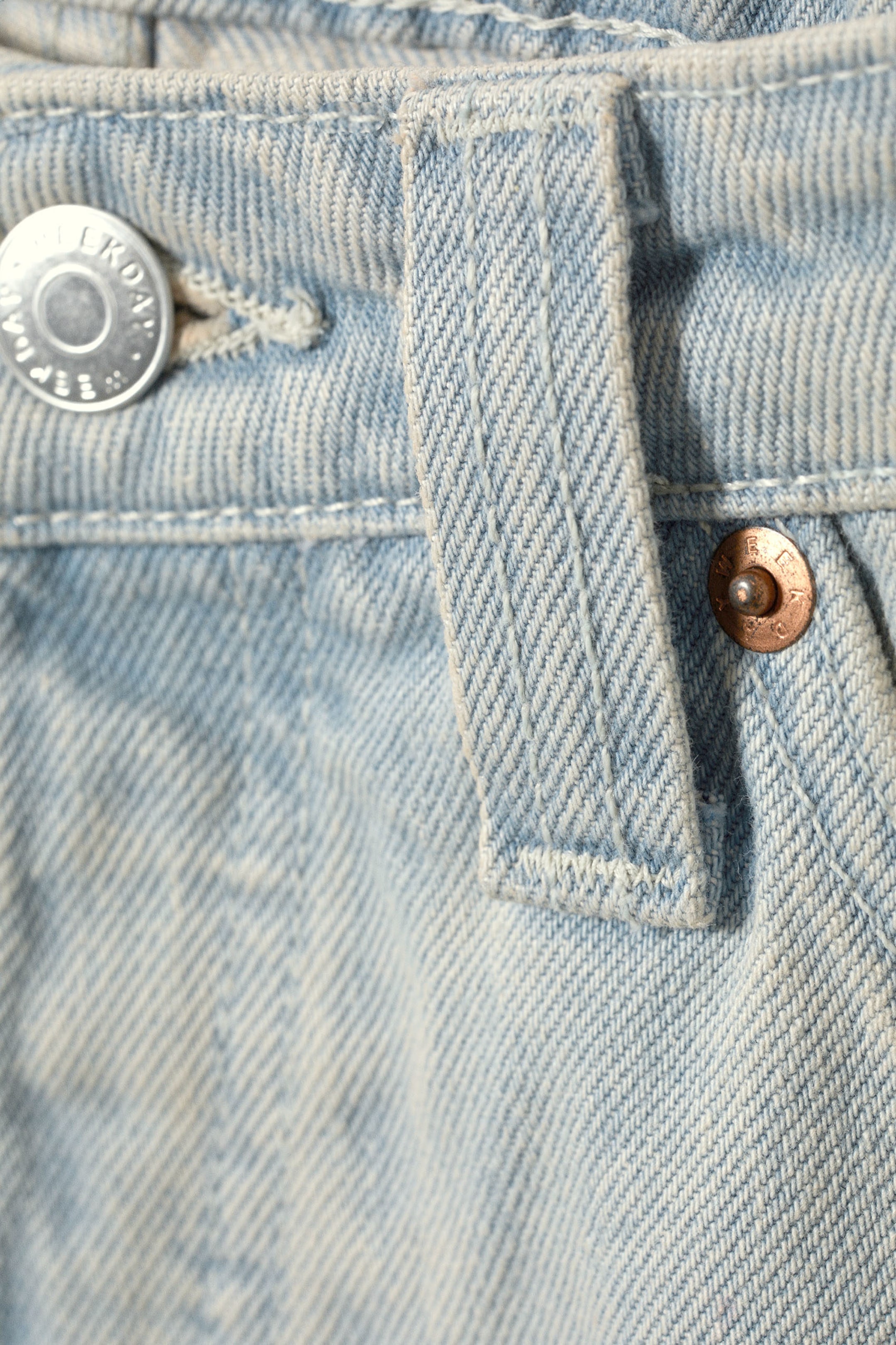 Arctic Blue - Monterey Low Rise Denim Shorts - 1