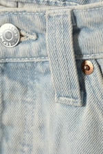Arctic Blue - Monterey Low Rise Denim Shorts - 1