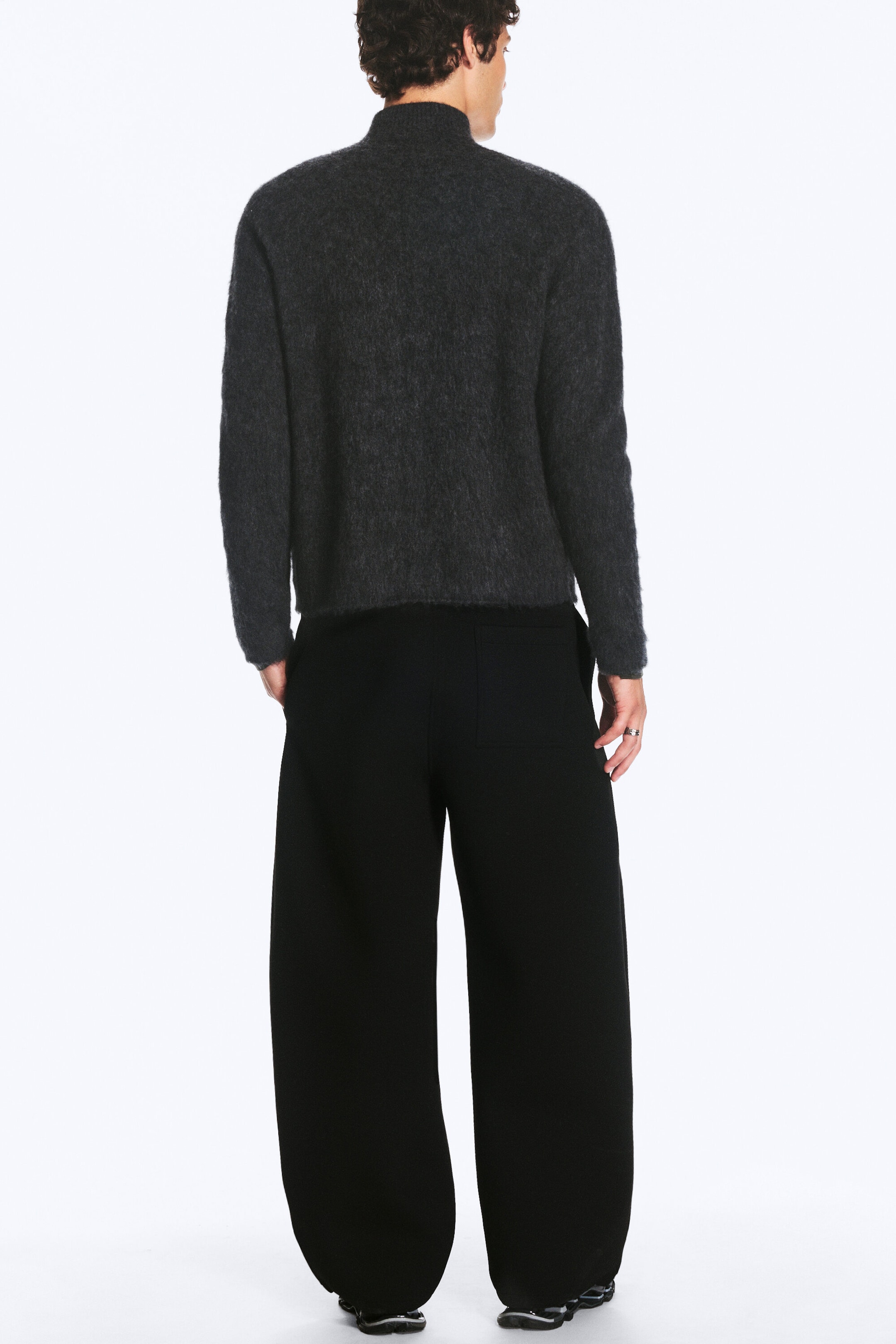 Noir - Pantalon de jogging en scuba Cody - 3