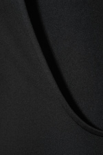 Black - Alba Open Back Top - 2