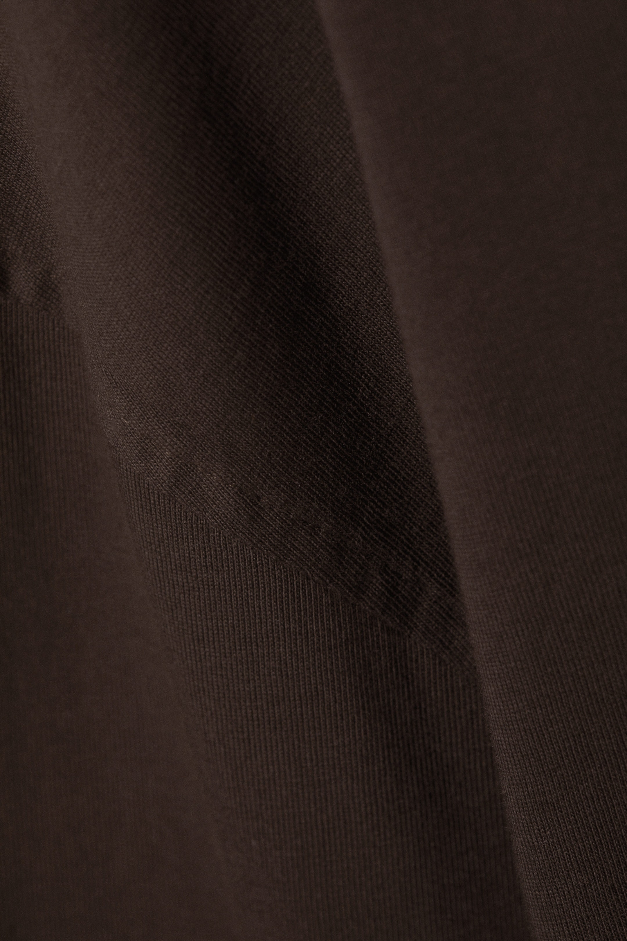 Donker kakigroen - Oversized T-shirt met lange mouwen - 1