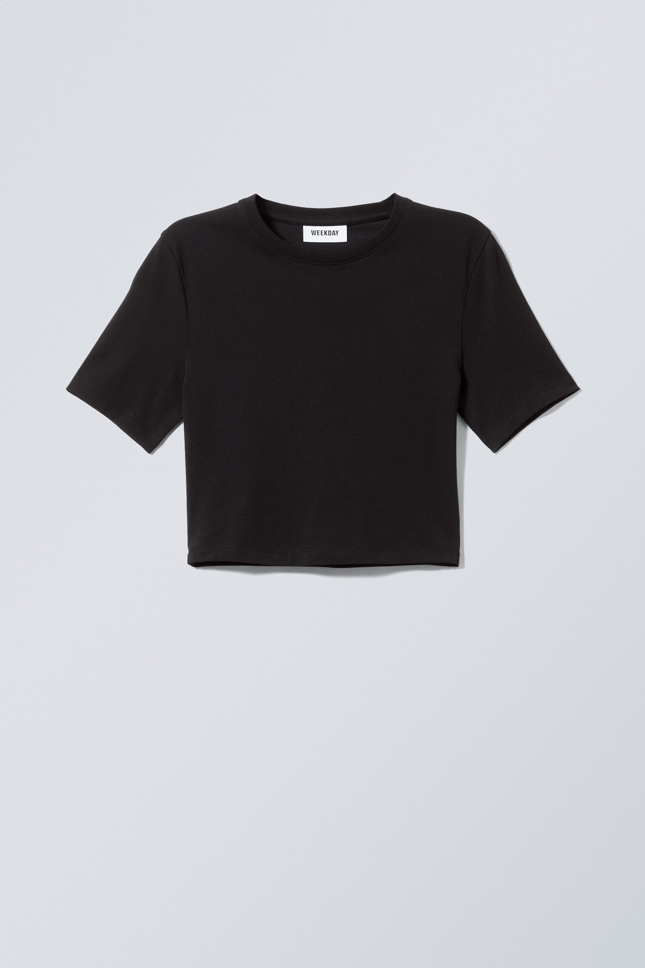 Black - Mini Crop Top - 1