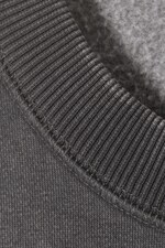 Verwaschenes Grau - Mini-Sweatshirt - 1