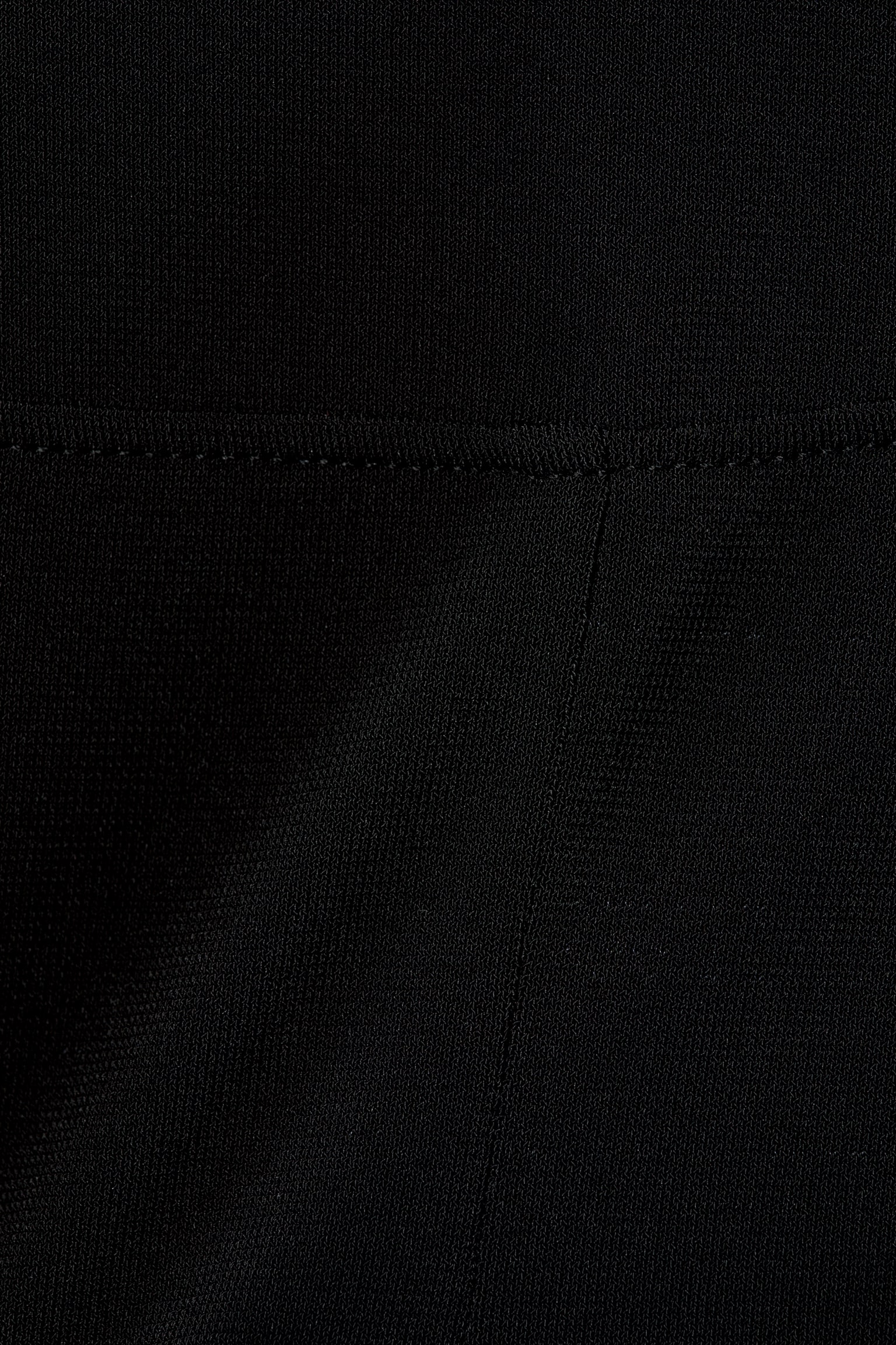 Dżersejowe spodnie Low Rise Bootcut - Czarny - 3