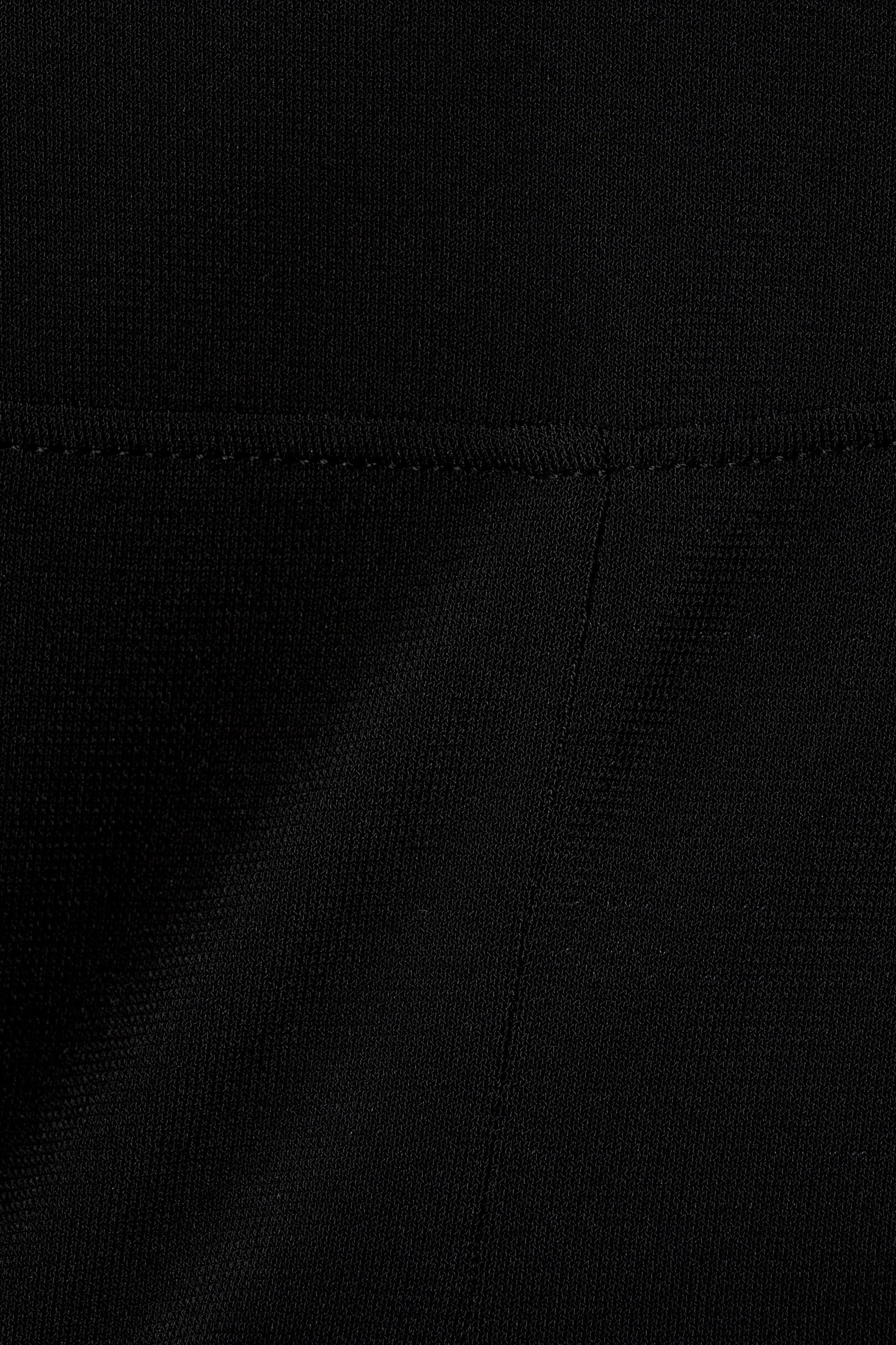 Black - Low Rise Bootcut Jersey Trousers - 5